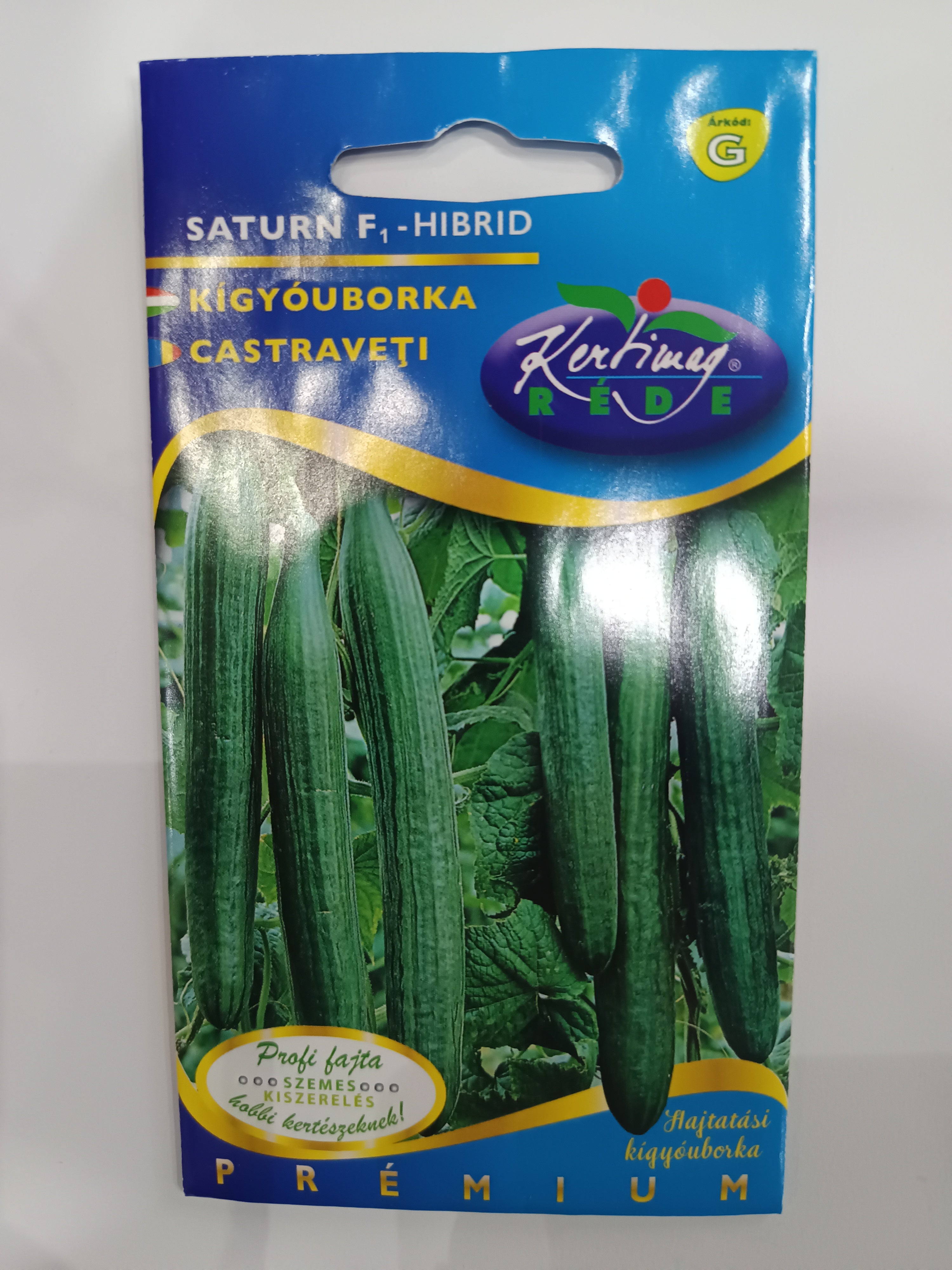 Kígyóuborka Saturn F1 hibrid Kertimag 10szem