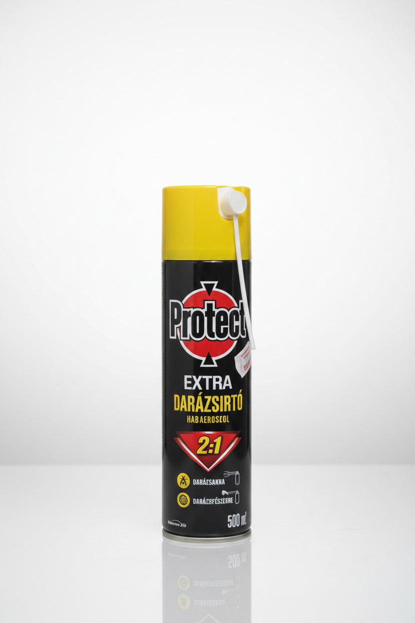 Darázsírtó habaeroszol darazsakra és fészkekre 500ml Protect
