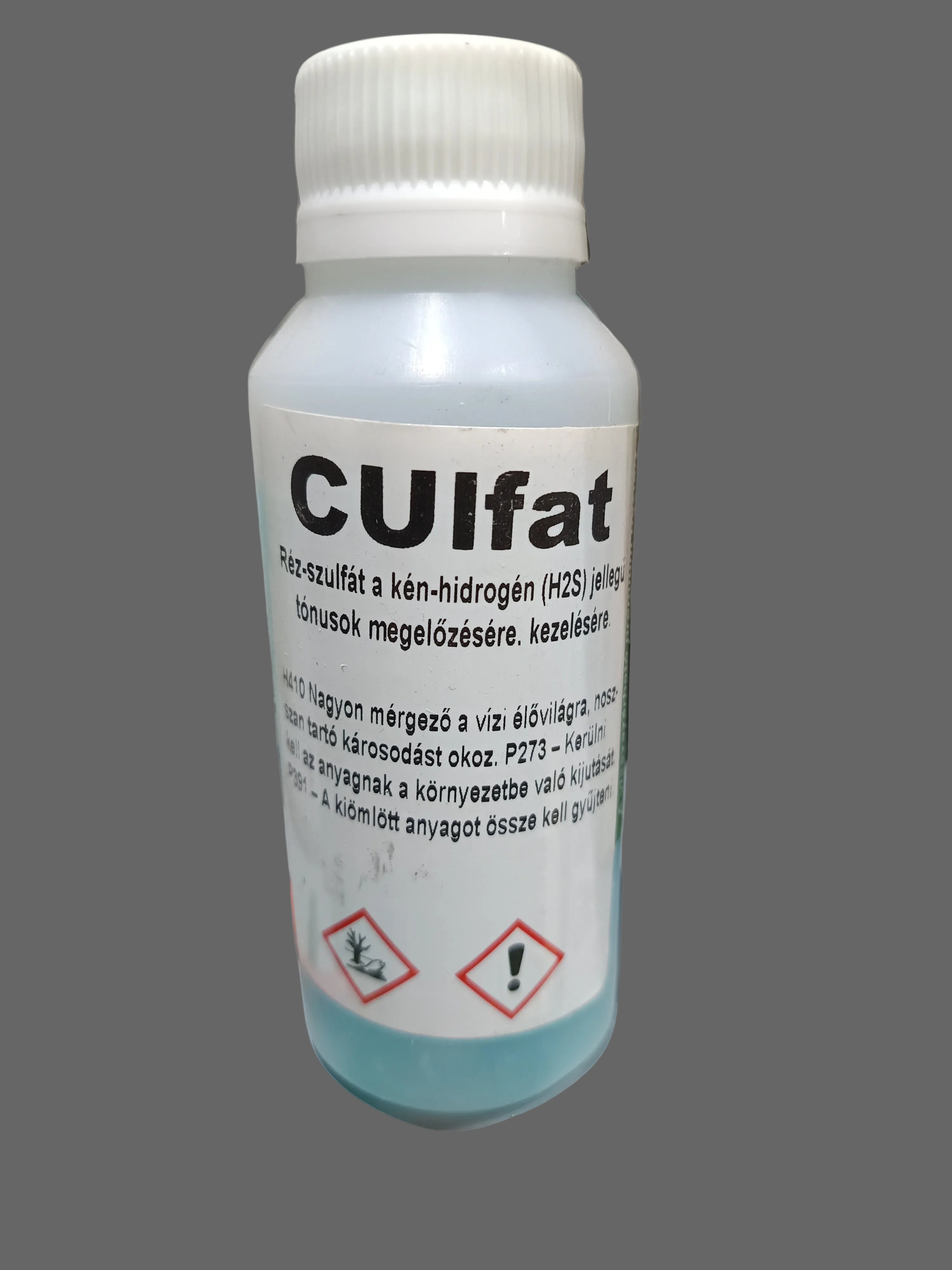 Culfat Réz-szulfát a kén-hidrogén (H2S) jellegű tónusok megelőzésére, kezelésére 0,1kg