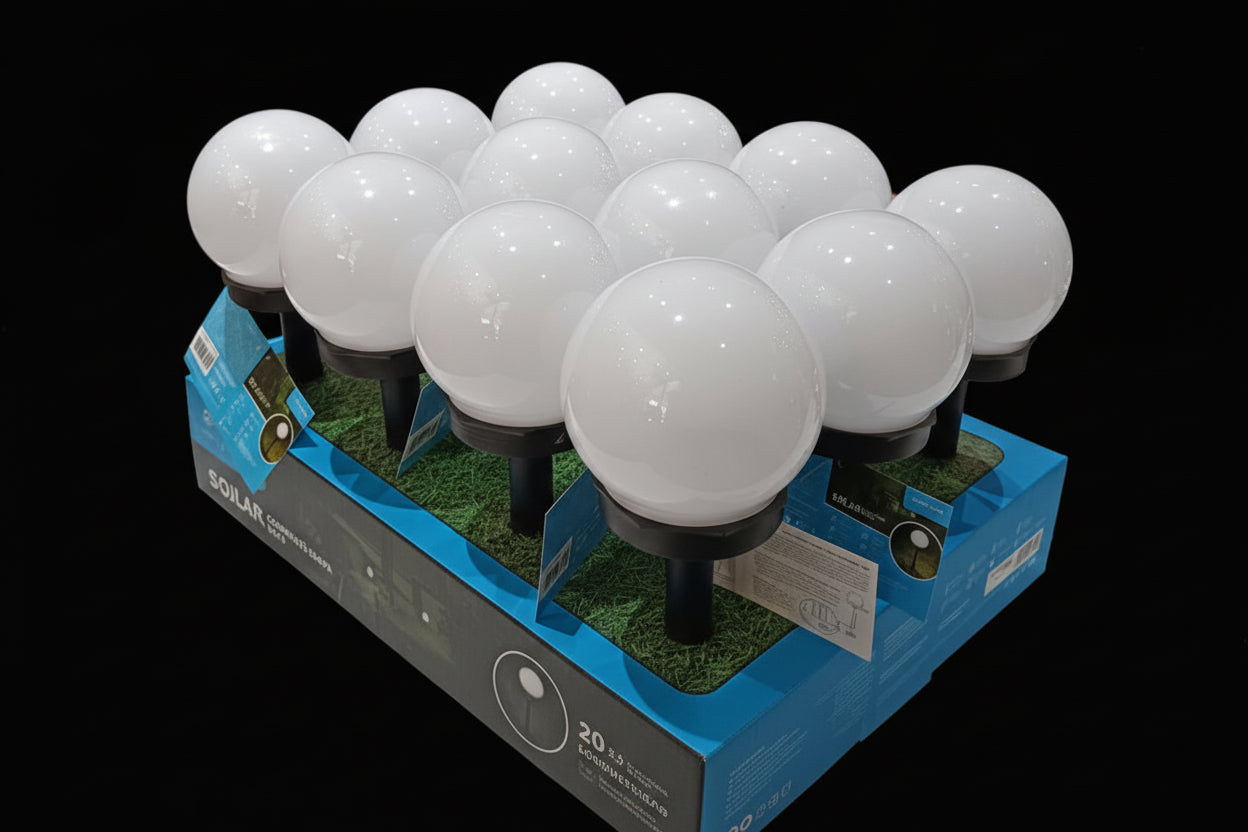 Kerti lámpa- napelemes, leszúrható (darabos)