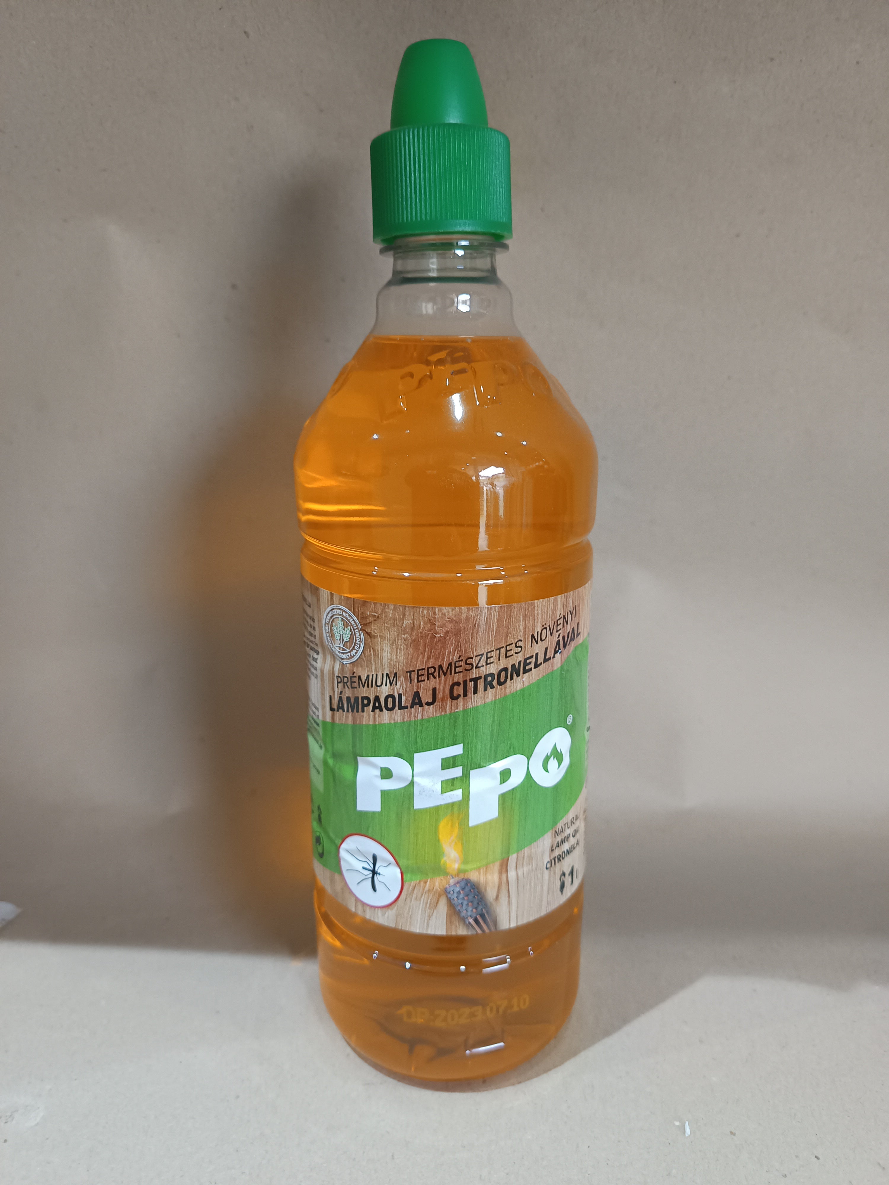 Pepo prémium természetes növényi lámpaolaj citronellával 1L