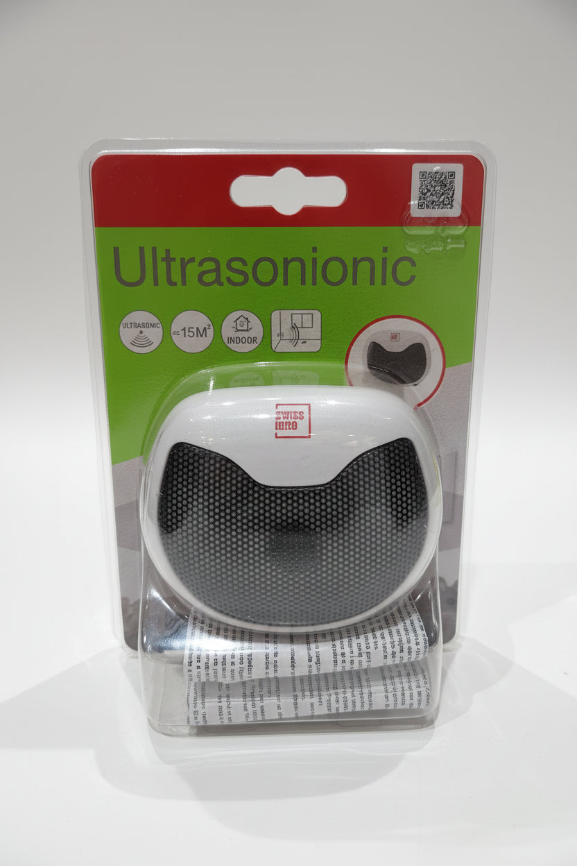 Ultrahangos rágcsálóriasztó beltéri használatra ( 15m2) Swissino
