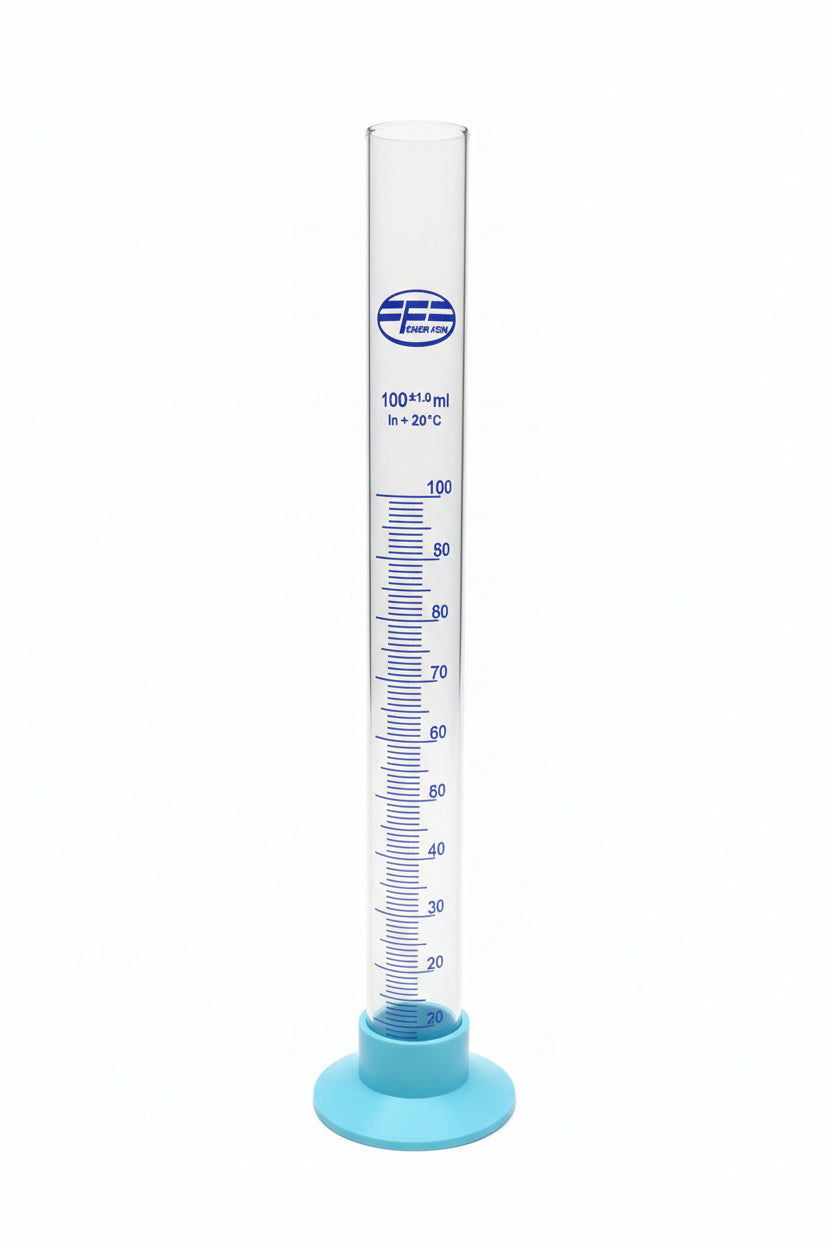 Mérőhenger üveg, osztásos 100ml