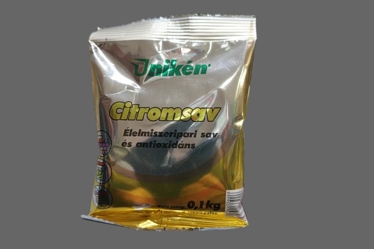 Citromsav Unikén, élelmiszeripari sav és antioxidáns 0,1kg