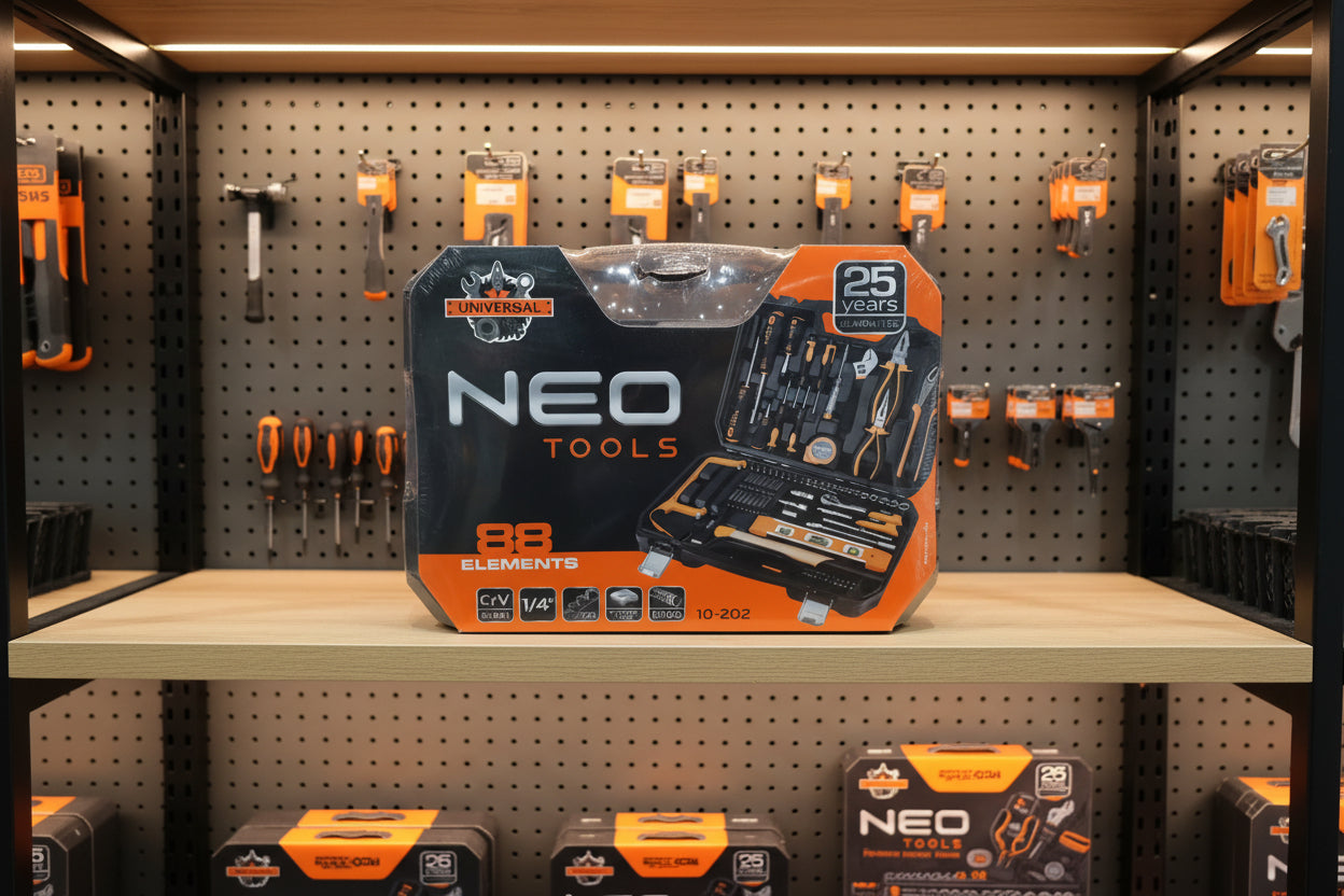 Szerszámkészlet 88 darabos NeoTools