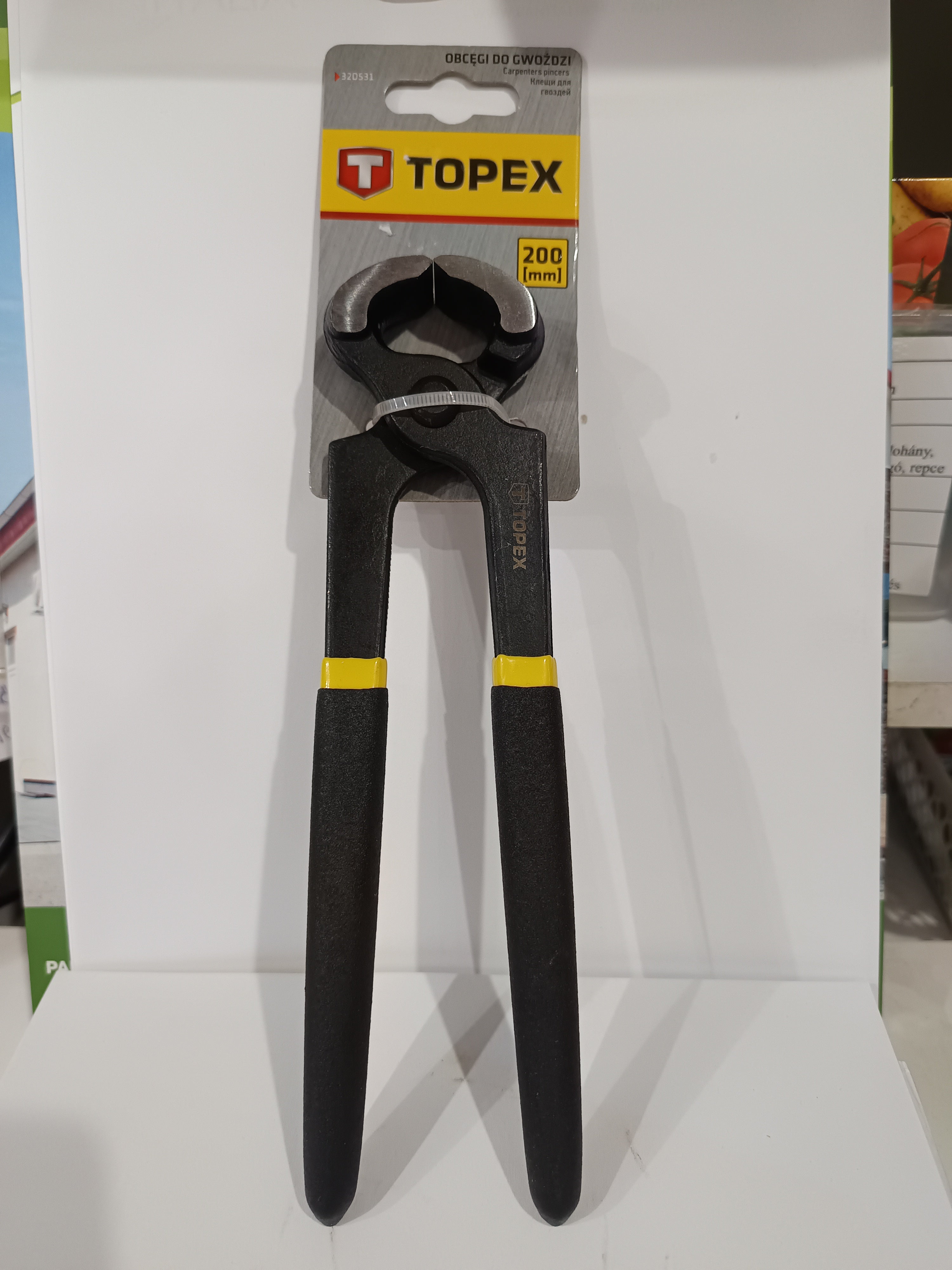 Topex harapófogó 200mm