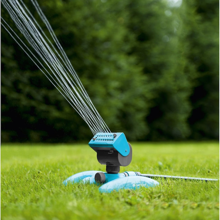 Cellfast EXPERT IDEAL oszcilláló sprinkler, 16 fúvóka, 240 m2 maximális felület, 4 vízáramlási beállítás, moduláris rendszer