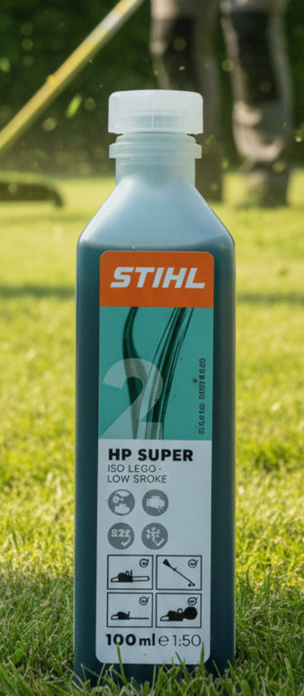 Adalék 100 ml Stihl 2T HP SUPER motorolaj, zöld