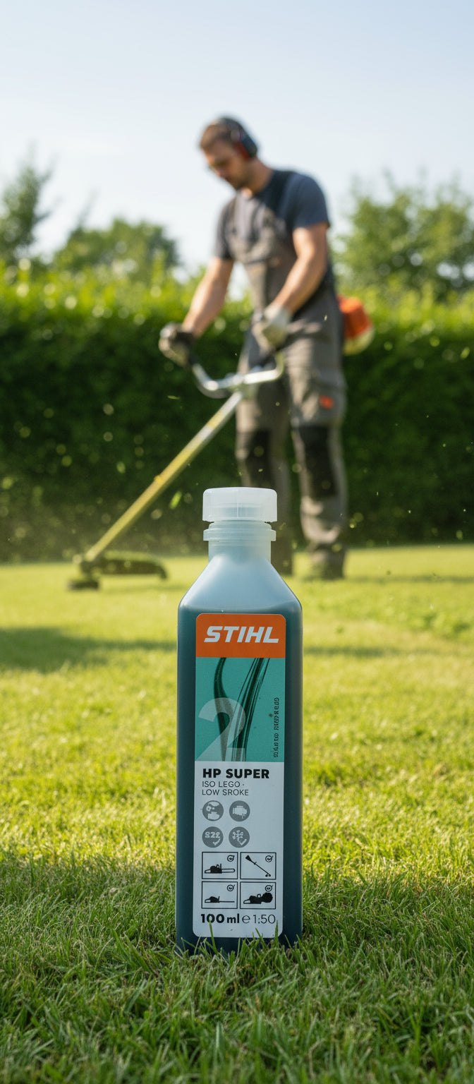 Adalék Stihl 2T HP SUPER motorolaj, zöld