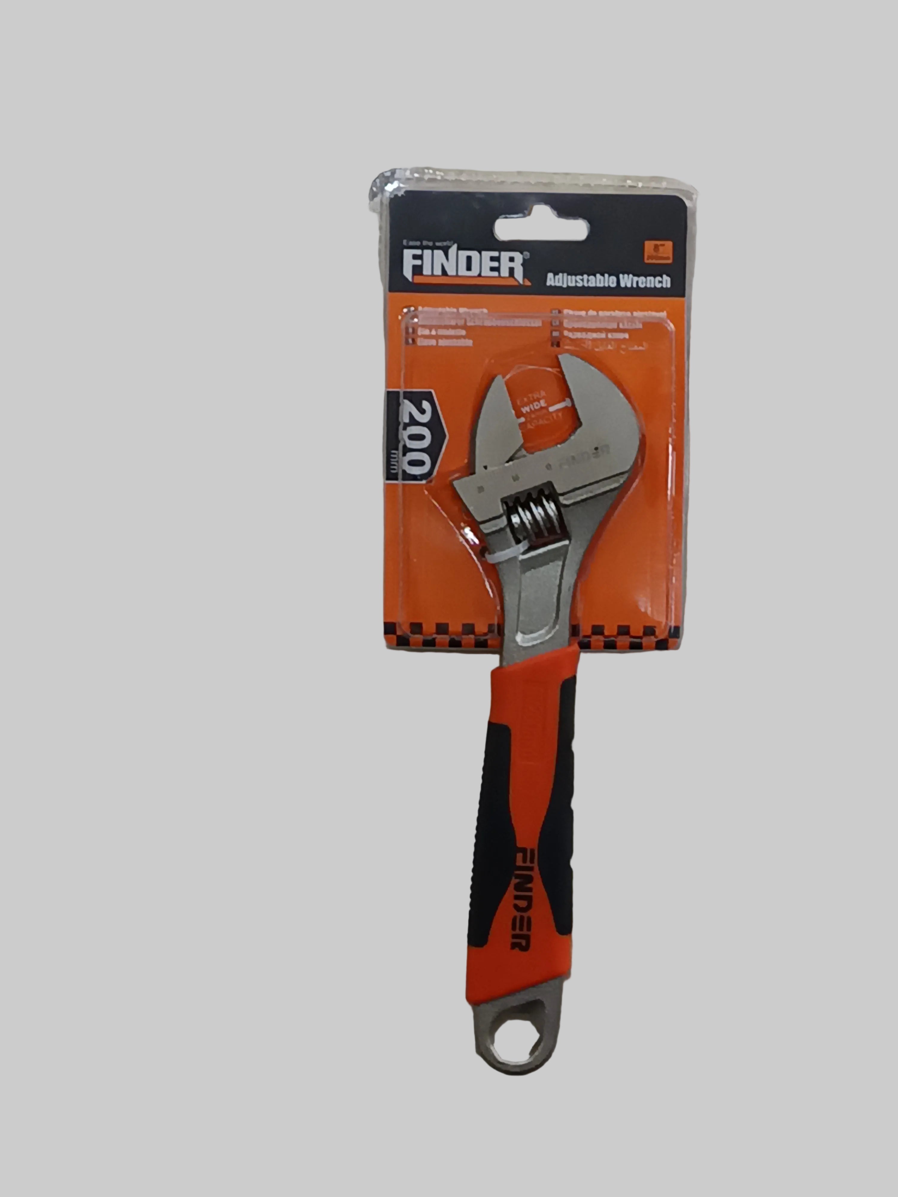 Csavarkulcs állítható  200 mm Finder