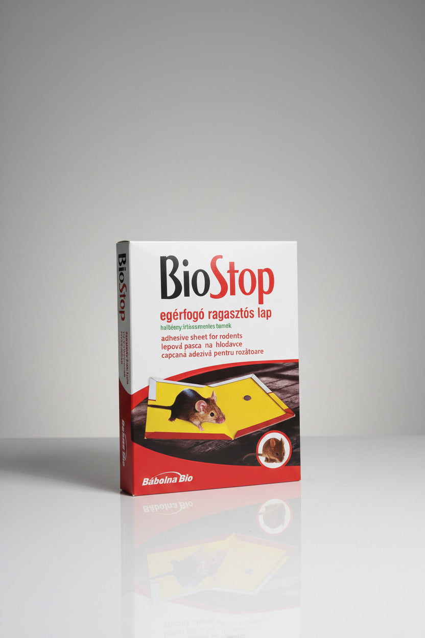 Egérfogó ragasztós lap Biostop