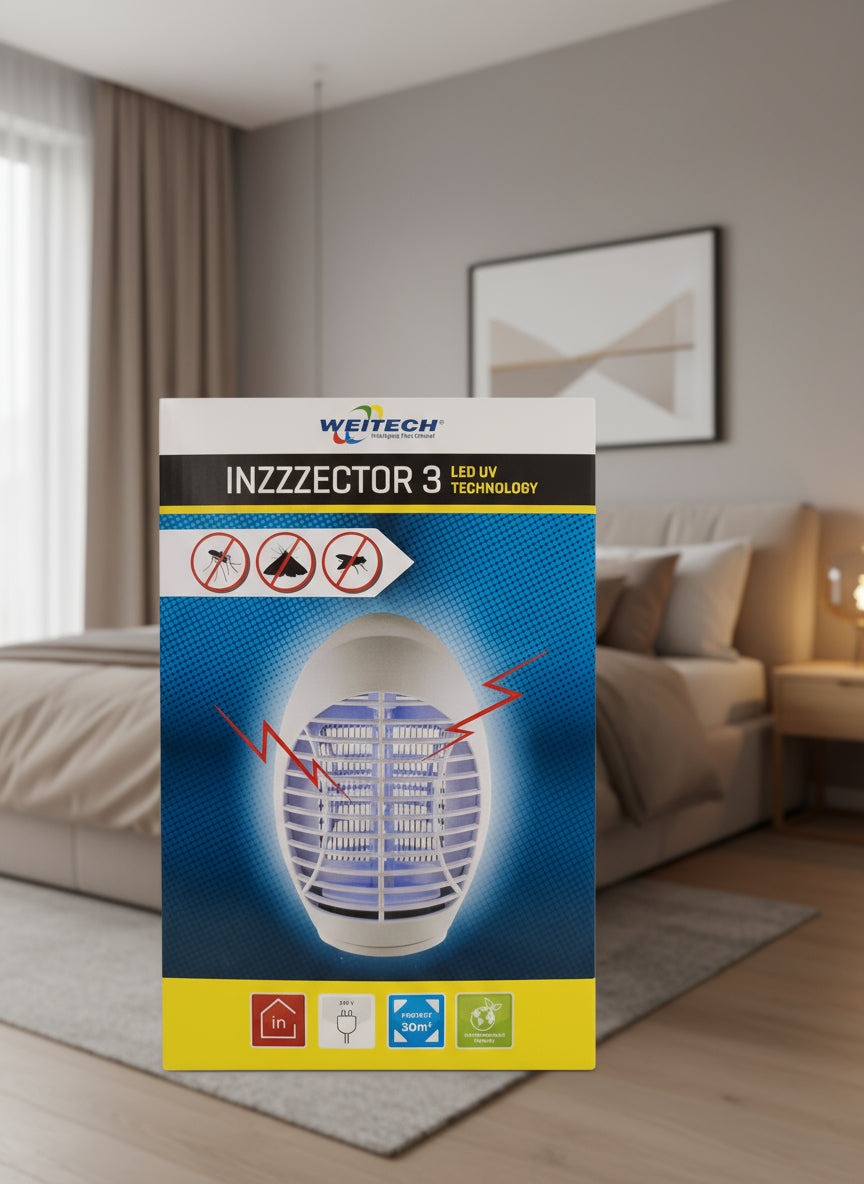 Beltéri elektromos rovarcsapda Weitech inzzzector 3