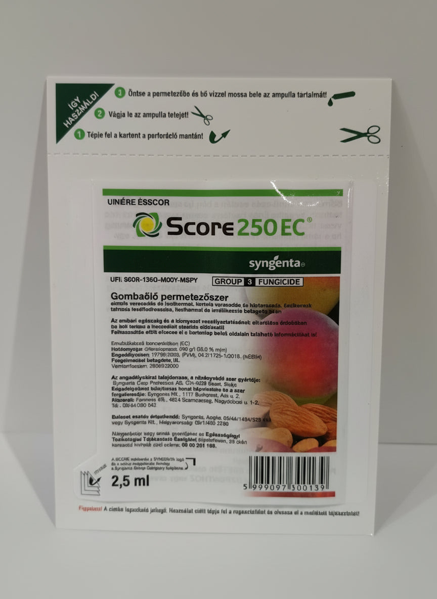 Score 250EC gombaölő permetezőszer