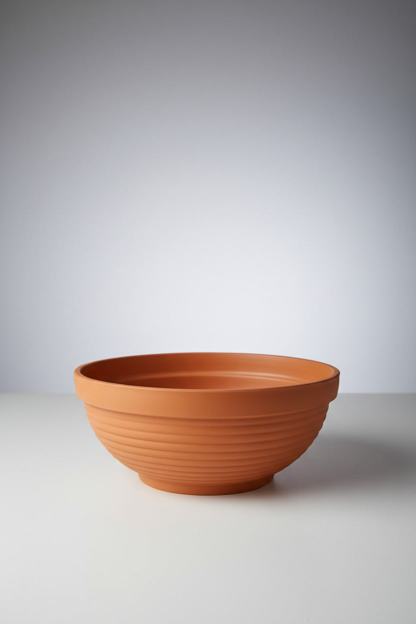 Miska terakota virágtál 26 cm