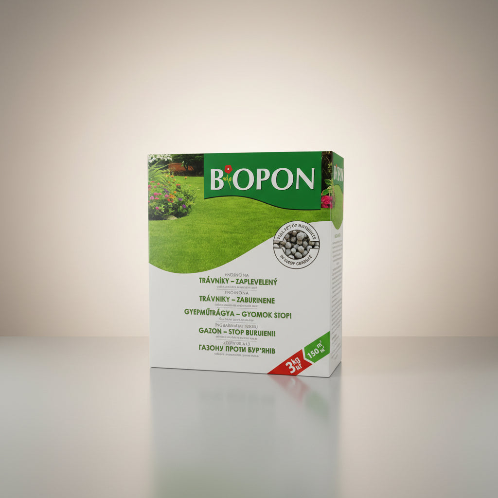 Biopon gyepműtrágya GYOM STOP 3kg