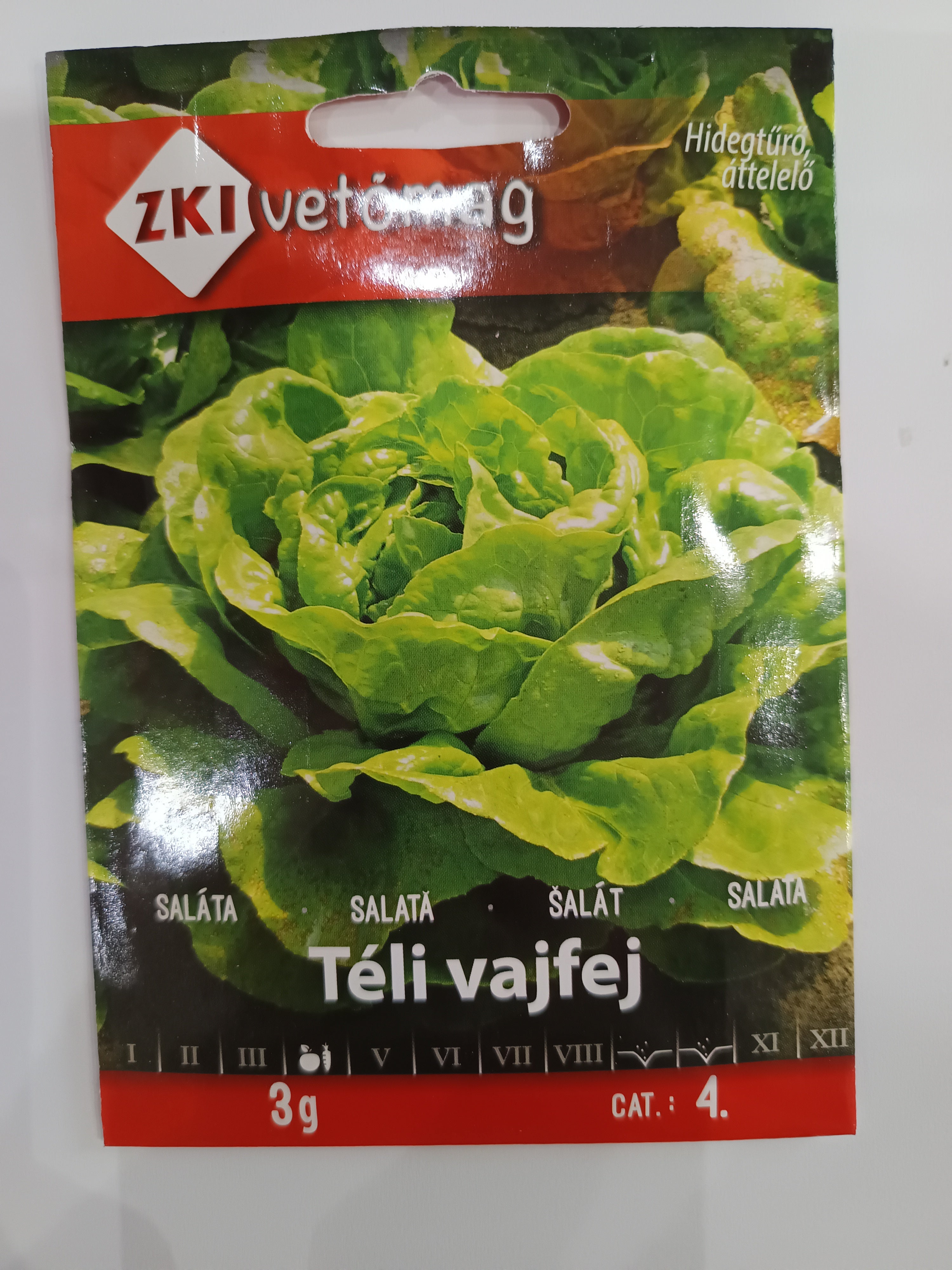 Saláta Téli vajfej ZKI 3g