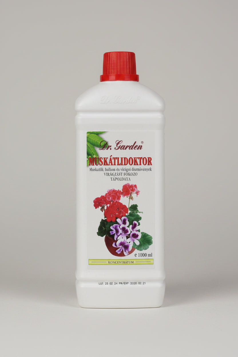 Muskátlidoktor és balkon tápoldat  Dr.Garden