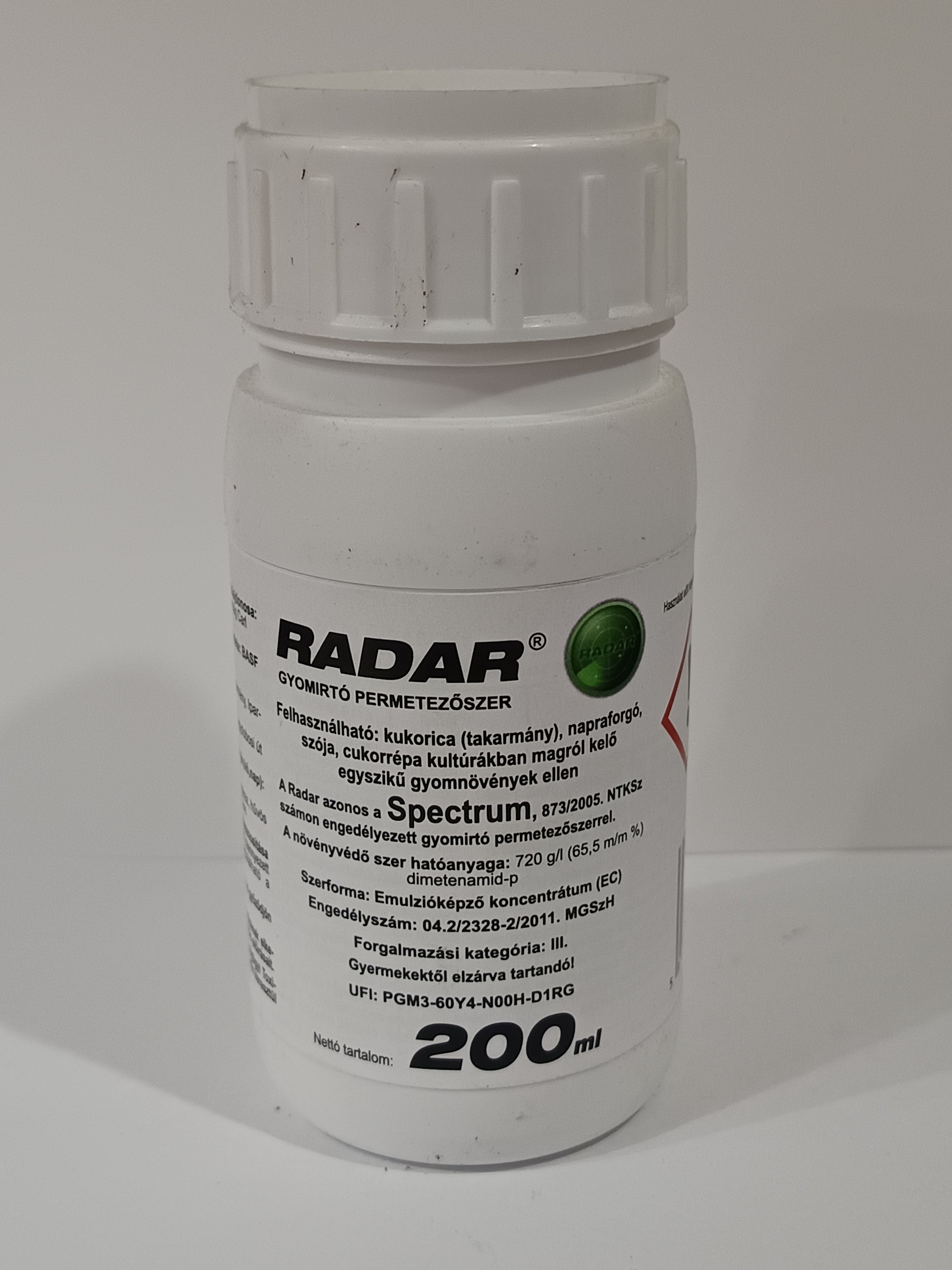 Radar gyomírtó permetezőszer 200ml