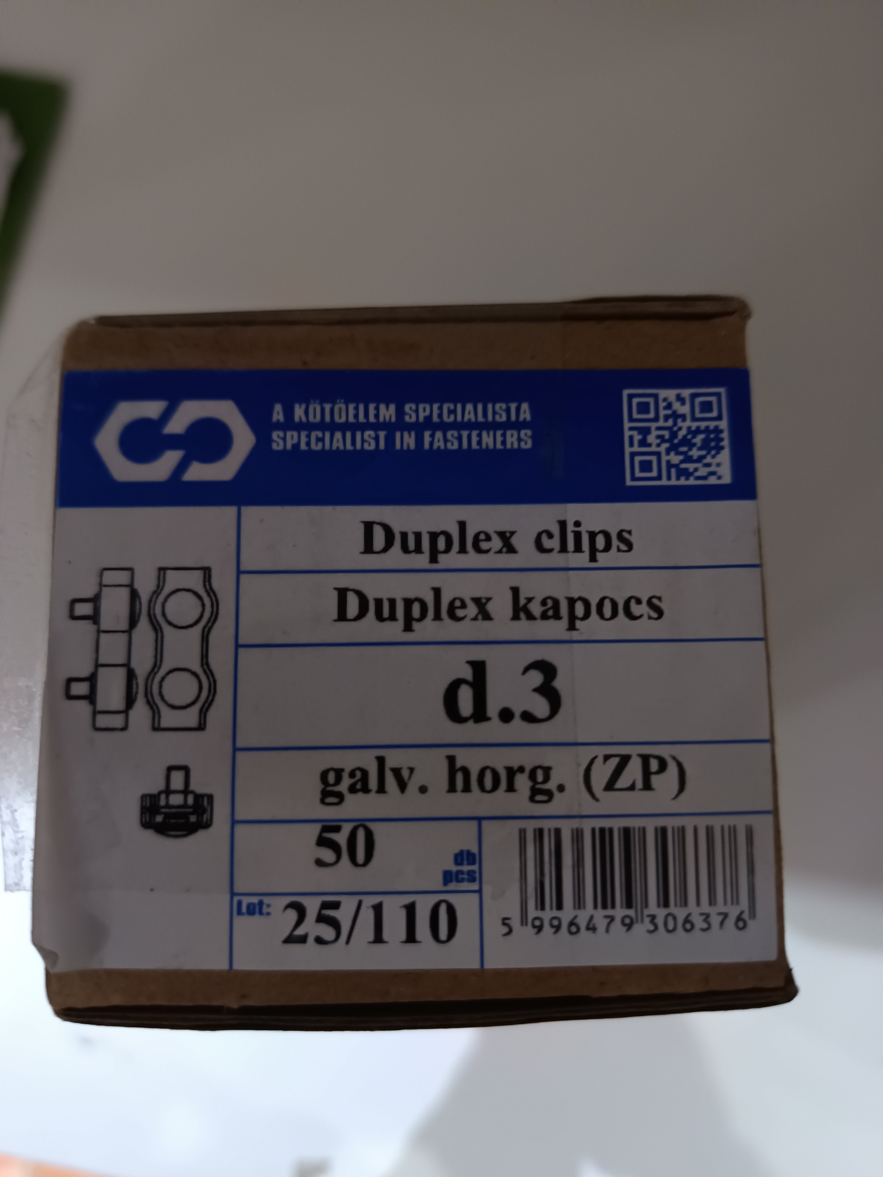 Villanypásztor vezeték toldó Duplex kapocs