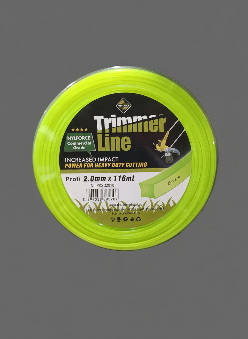 Damil Trimmer Line 2.0mm x 116mt, négyélű