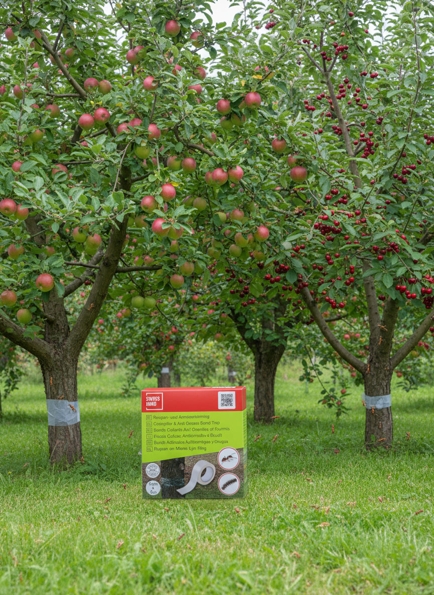 Ragasztószalag fára hangyák és hernyók ellen Swissinno