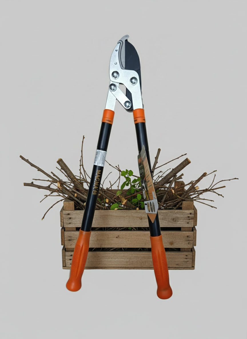 Profi ágvágó olló rávágós áttételes teleszkópos Magma