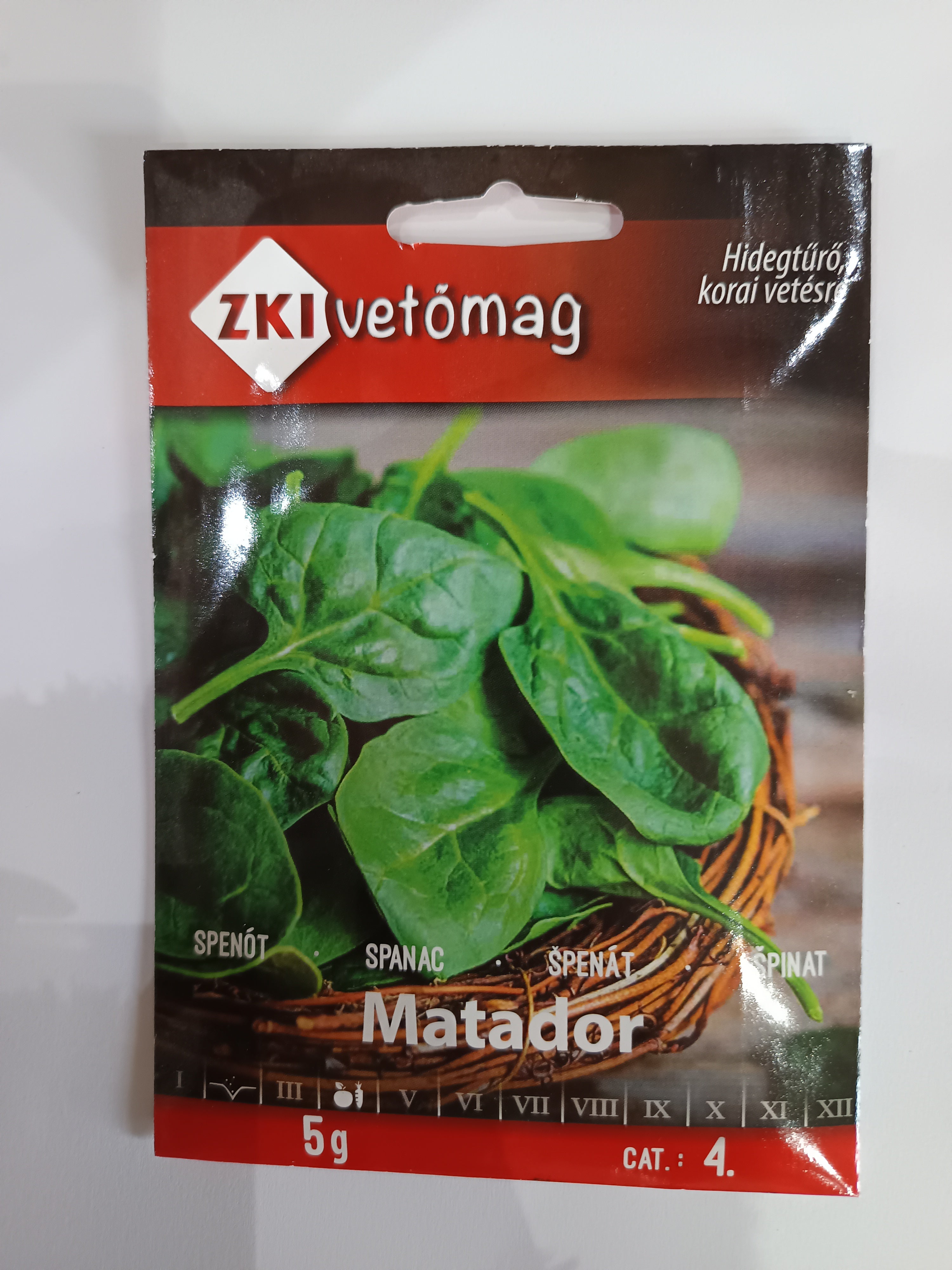 Spenót Matador ZKI 5g