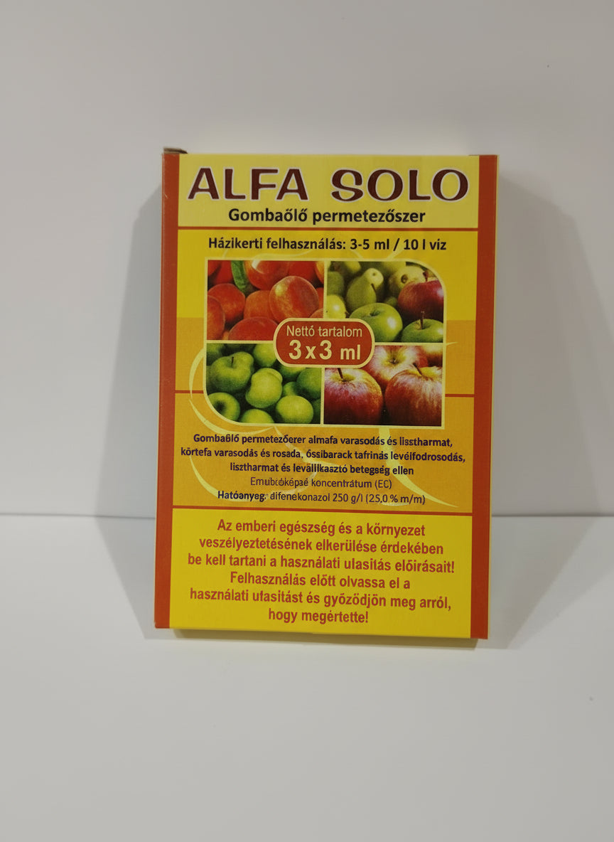 Alfa Solo gombaölő permetezőszer 3x3ml