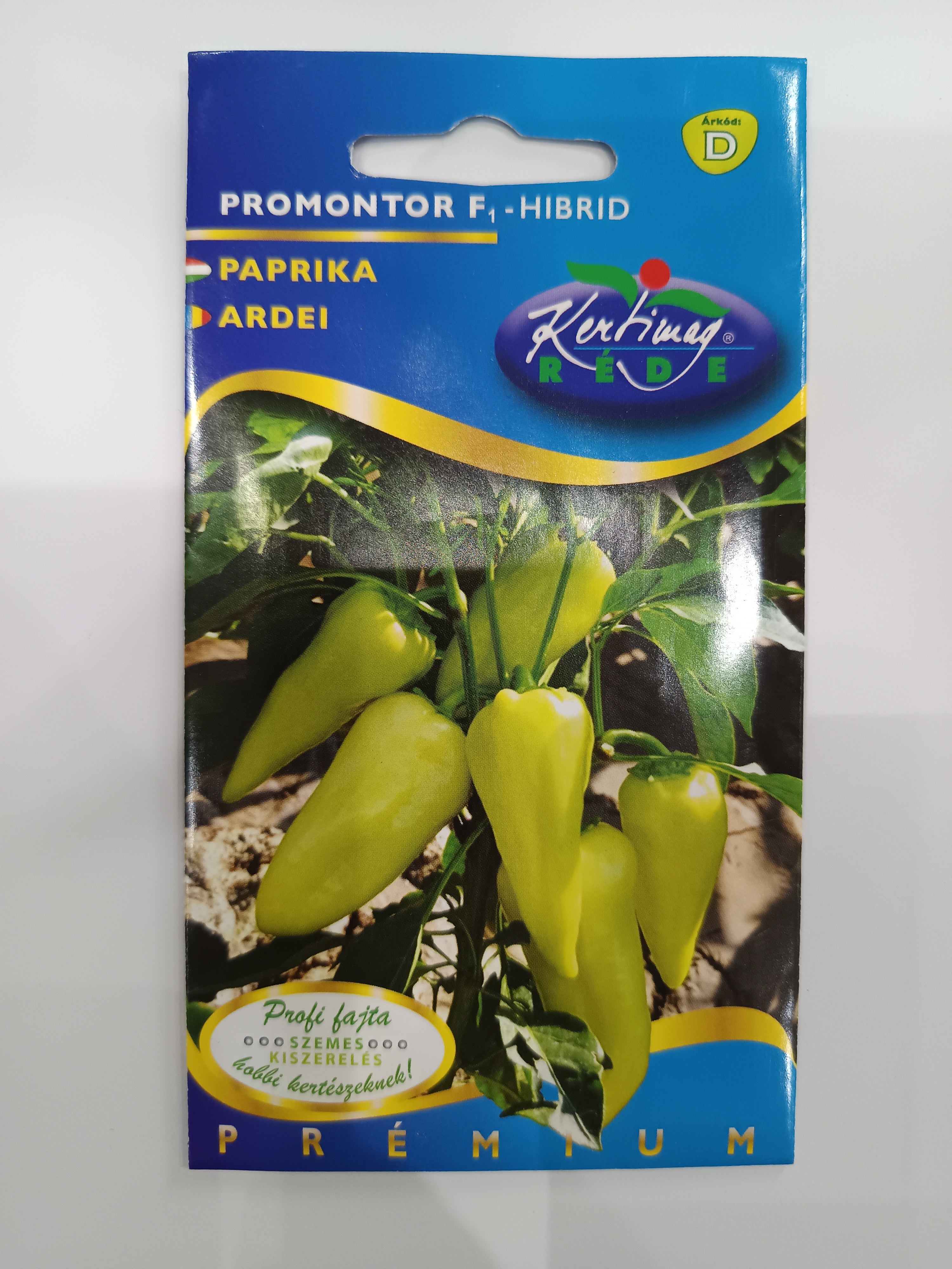 Paprika Promontor F1 hibrid Kertimag 15szem
