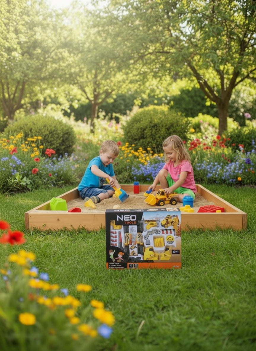 4 az 1-ben kotrógép gyerekeknek