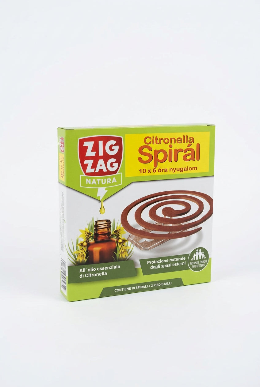 Szúnyogriasztó spirál ZIG-ZAG