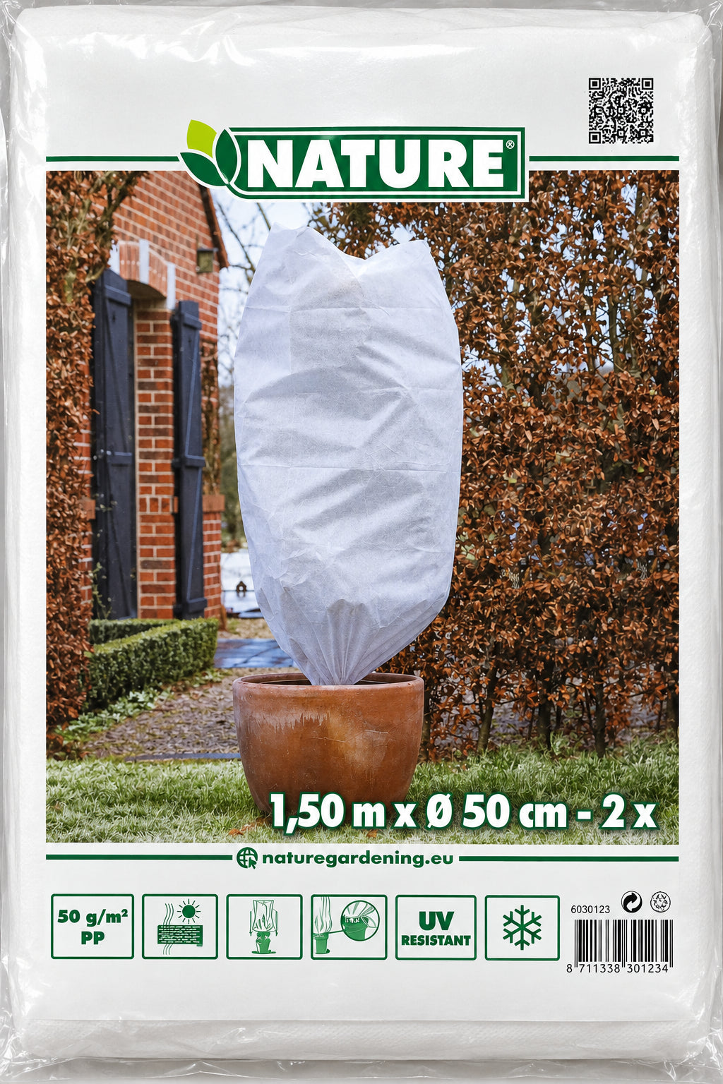 Fátyolfólia 100cm x 50cm zsinórral