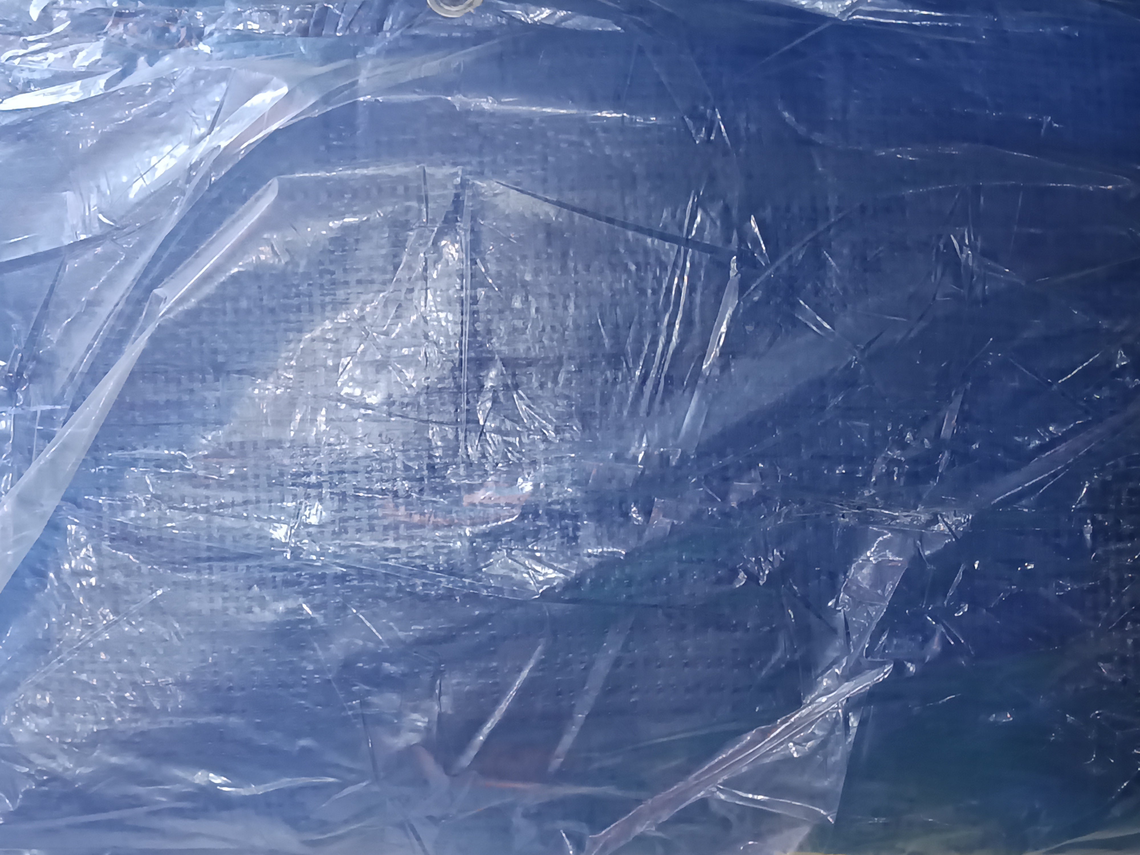 Ponyva 8x10 60 g/M*2 kék Classic