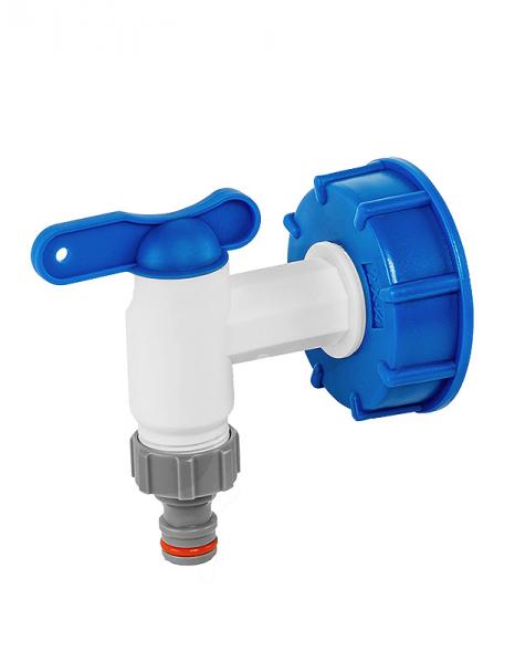 Bradas IBC csatlakozó BM S60x6 - csap 3/4"- 3/4"PP / IBCS60-KP3434