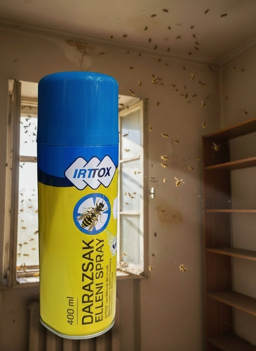 Darazsak elleni spray beltérre 400ml Irttox