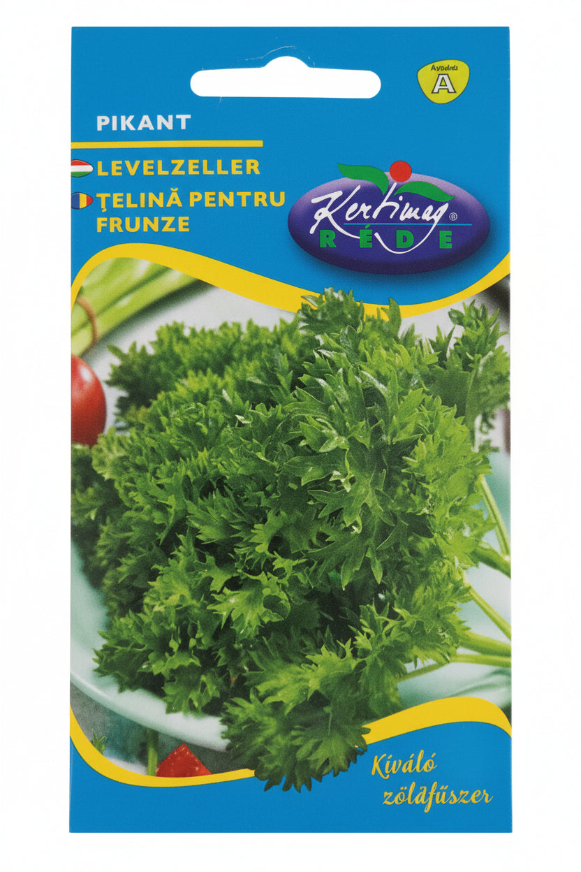 Levélzeller fodros- pikant