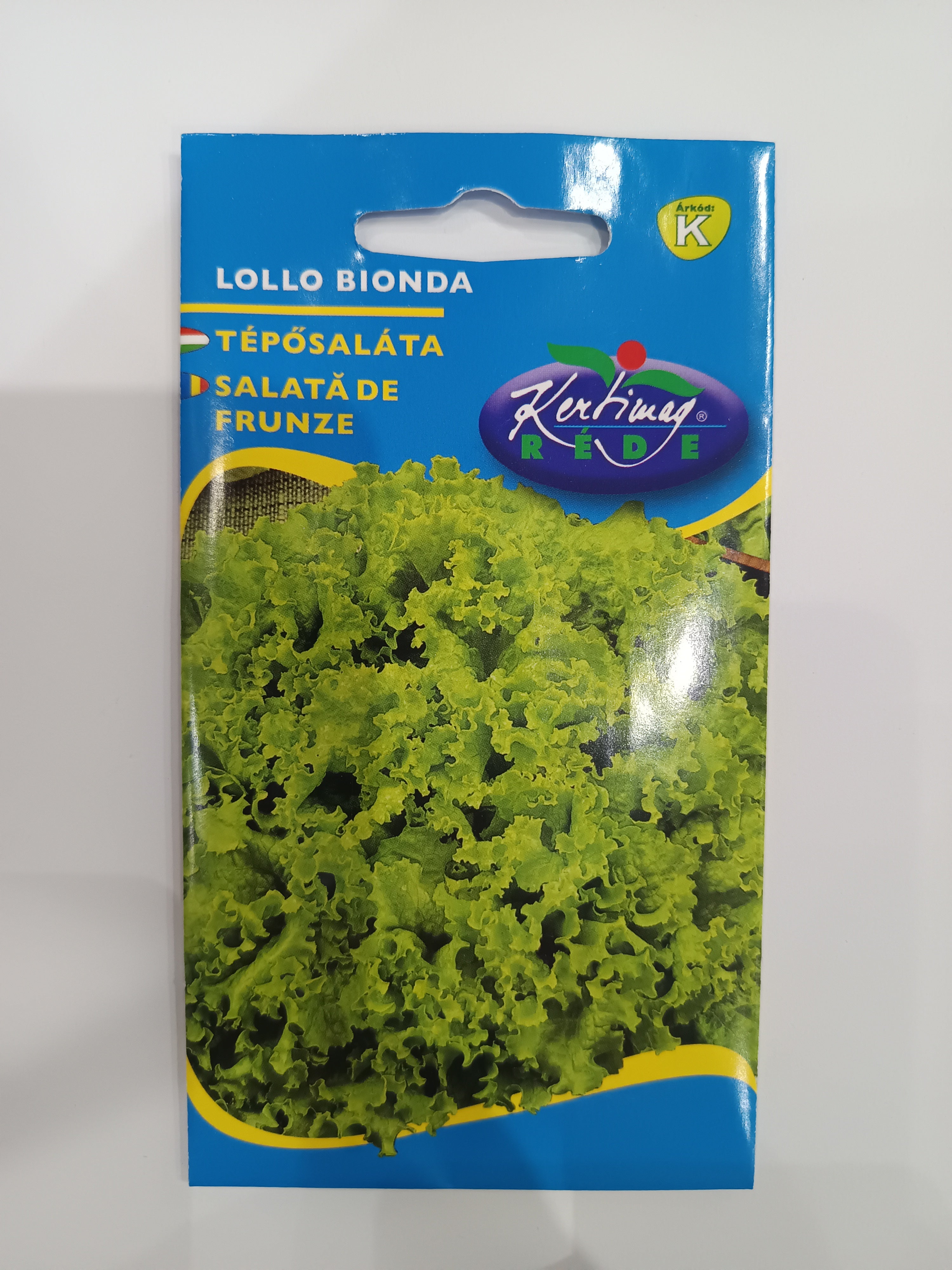 Tépősaláta Lollo Bionda Kertimag 2g