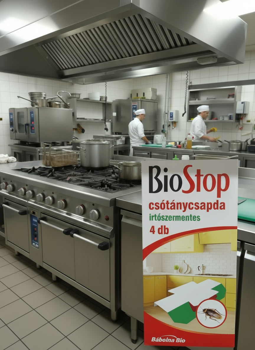 Csótánycsapda Biostop 4db