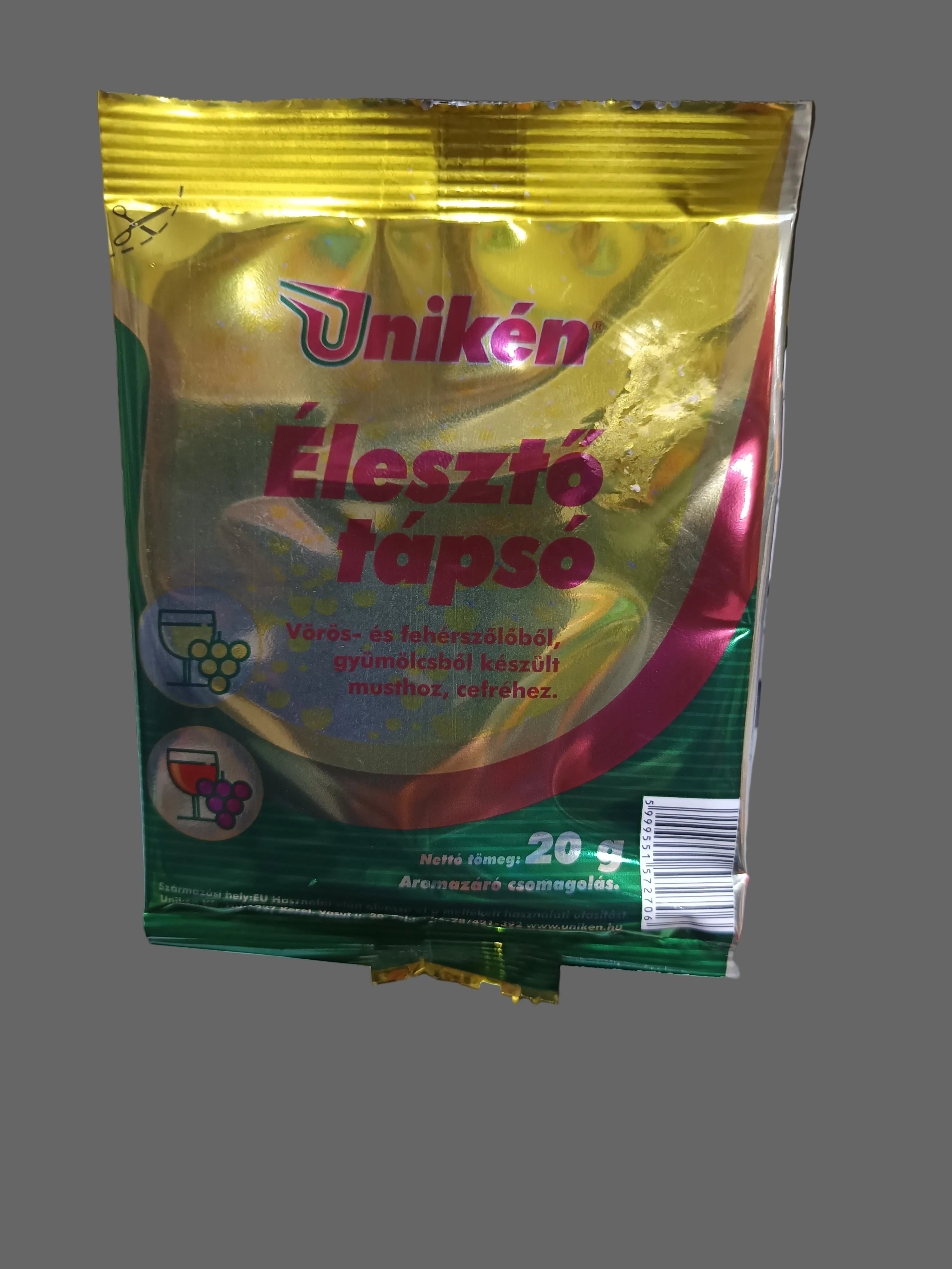 Unikén Élesztő tápsó 20g