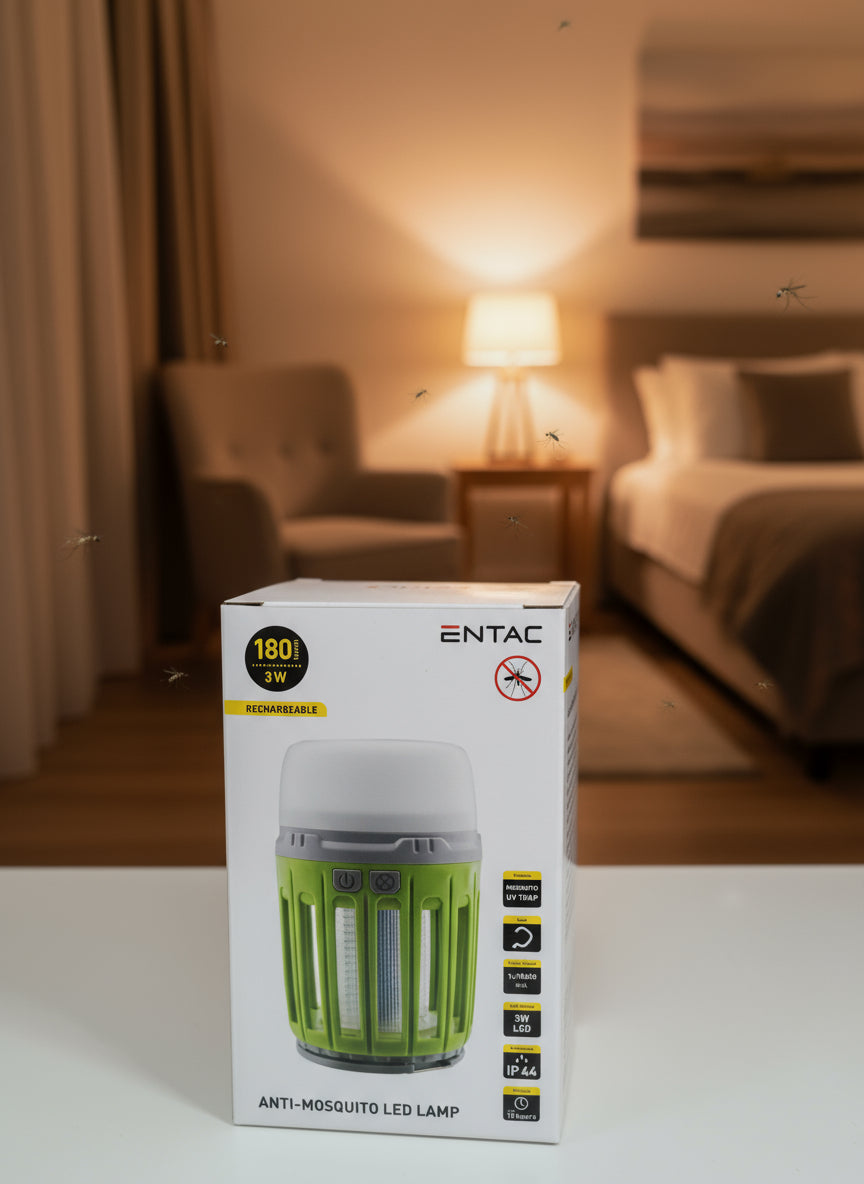 LED szúnyogriasztó lámpa ENTAC