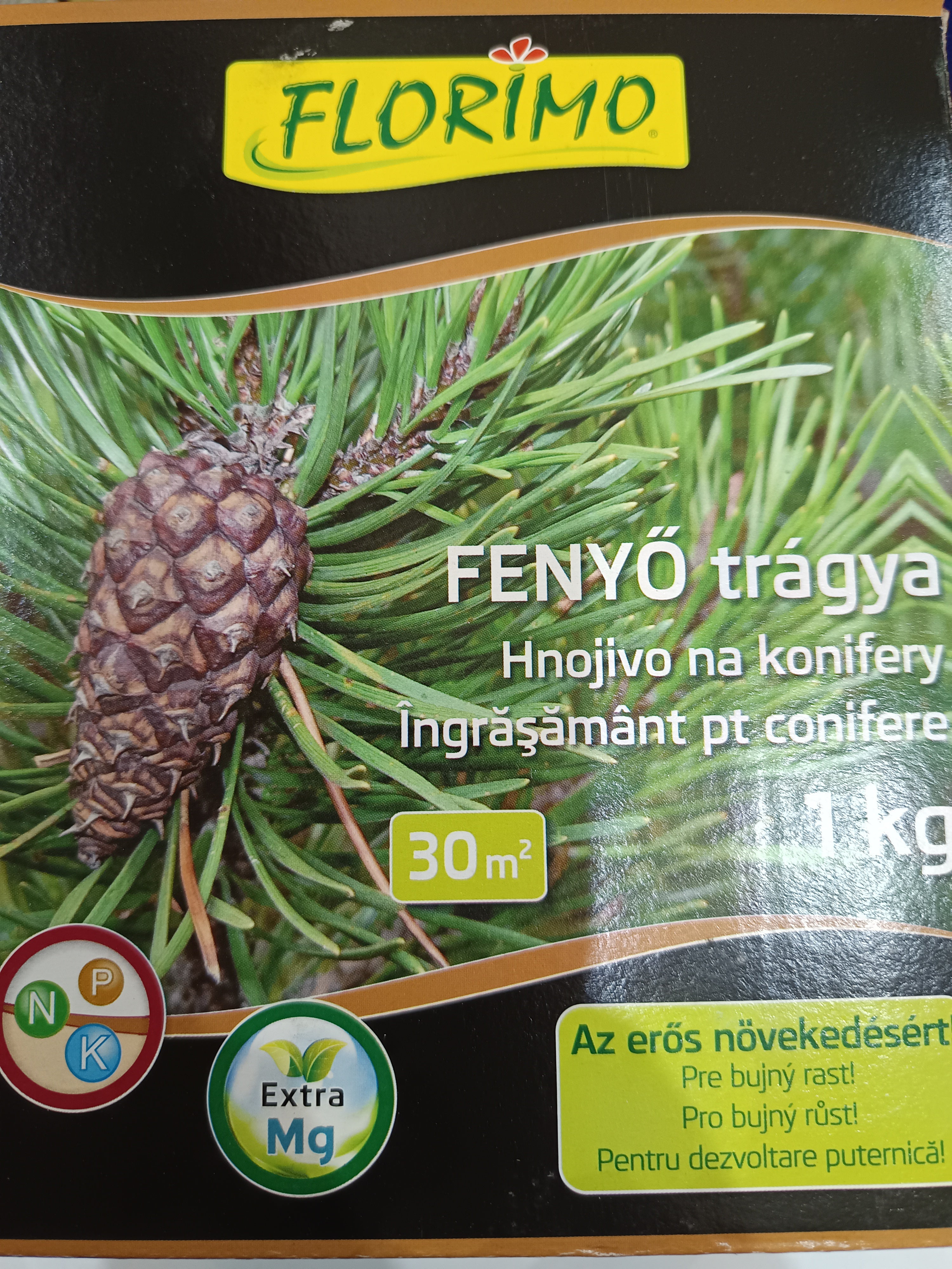 Örökzöld műtrágya granulátum 1kg FLORIMO