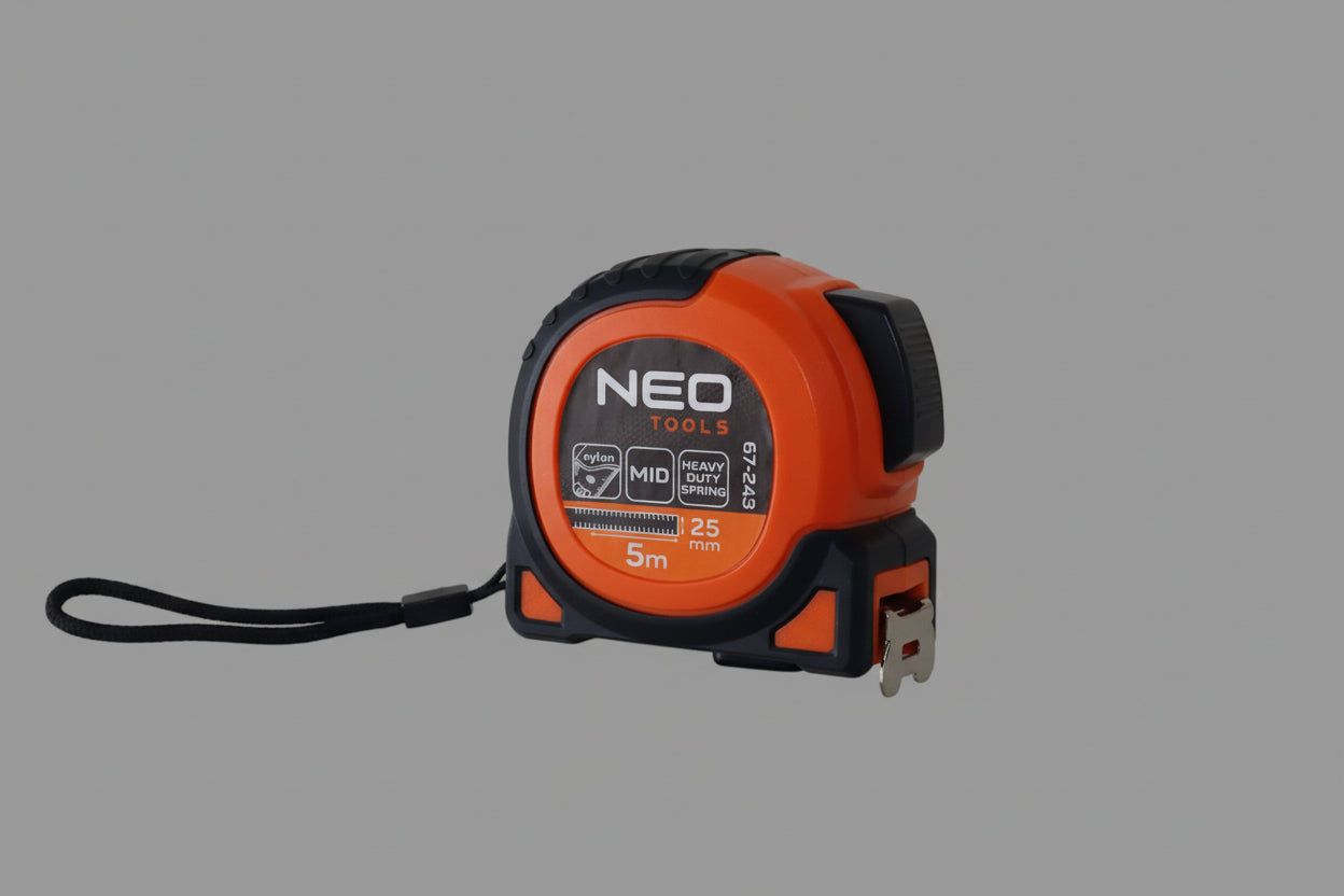 Mérőszallag 5m 25 mm NeoTools
