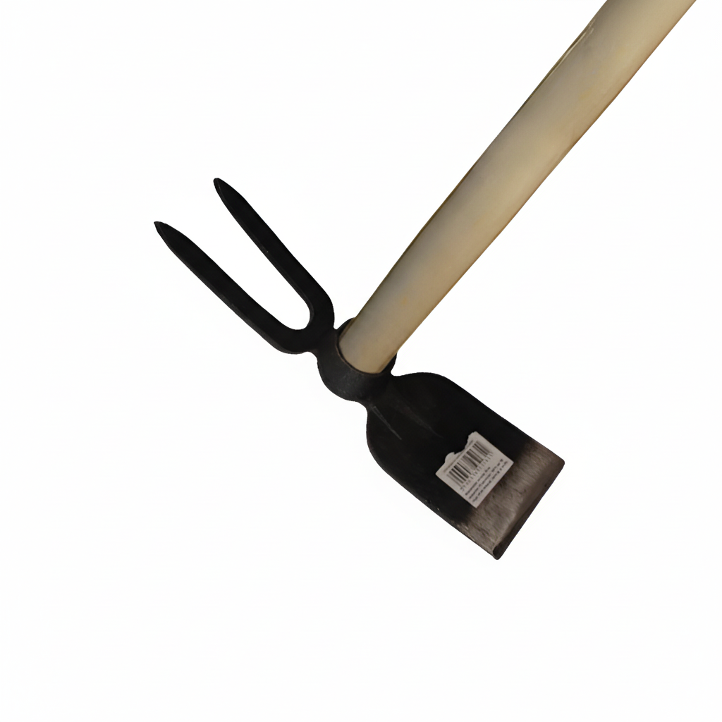 Villás kapa kovácsolt szögletes