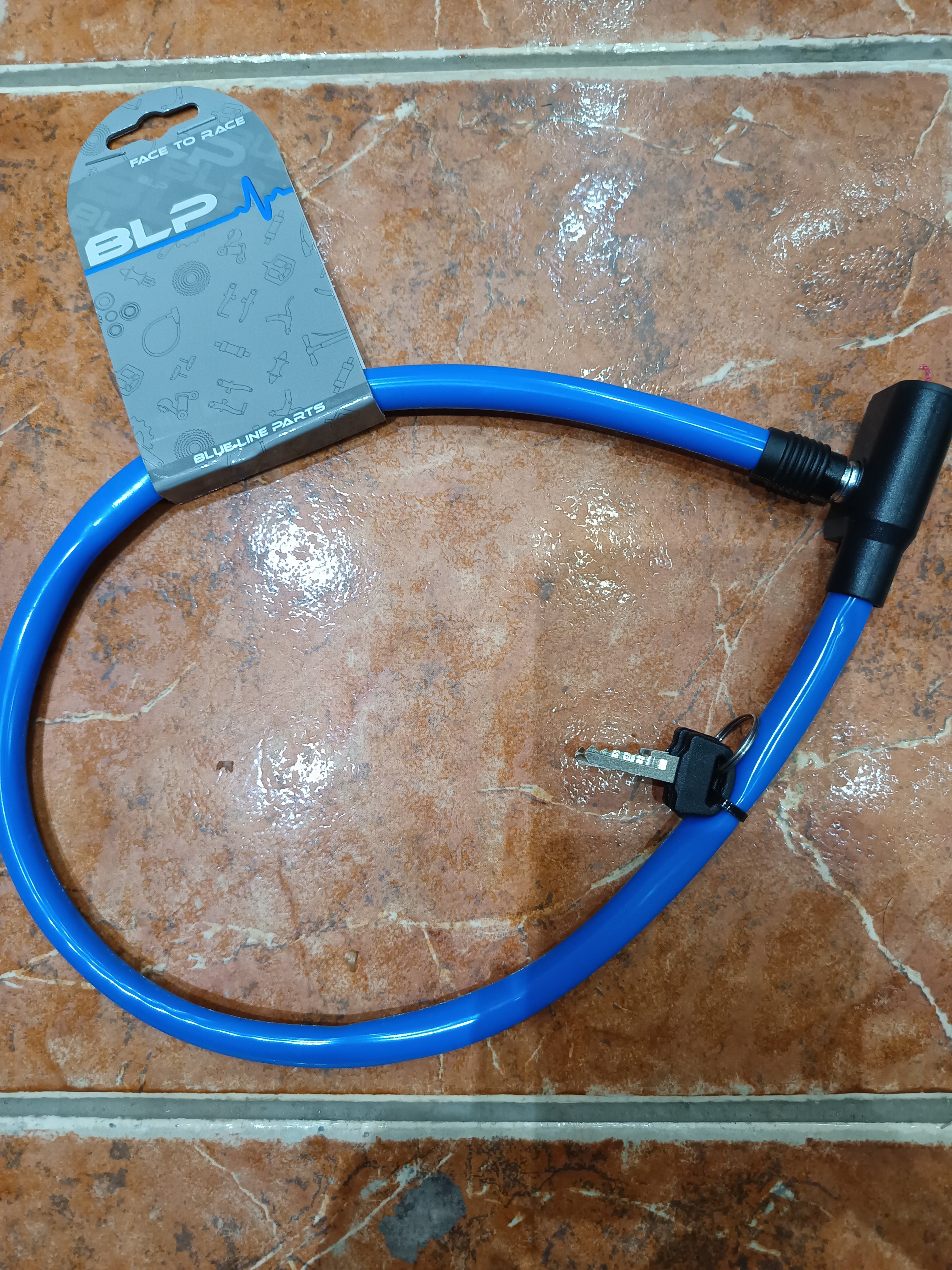 Biztonsági zár BLP (kék)