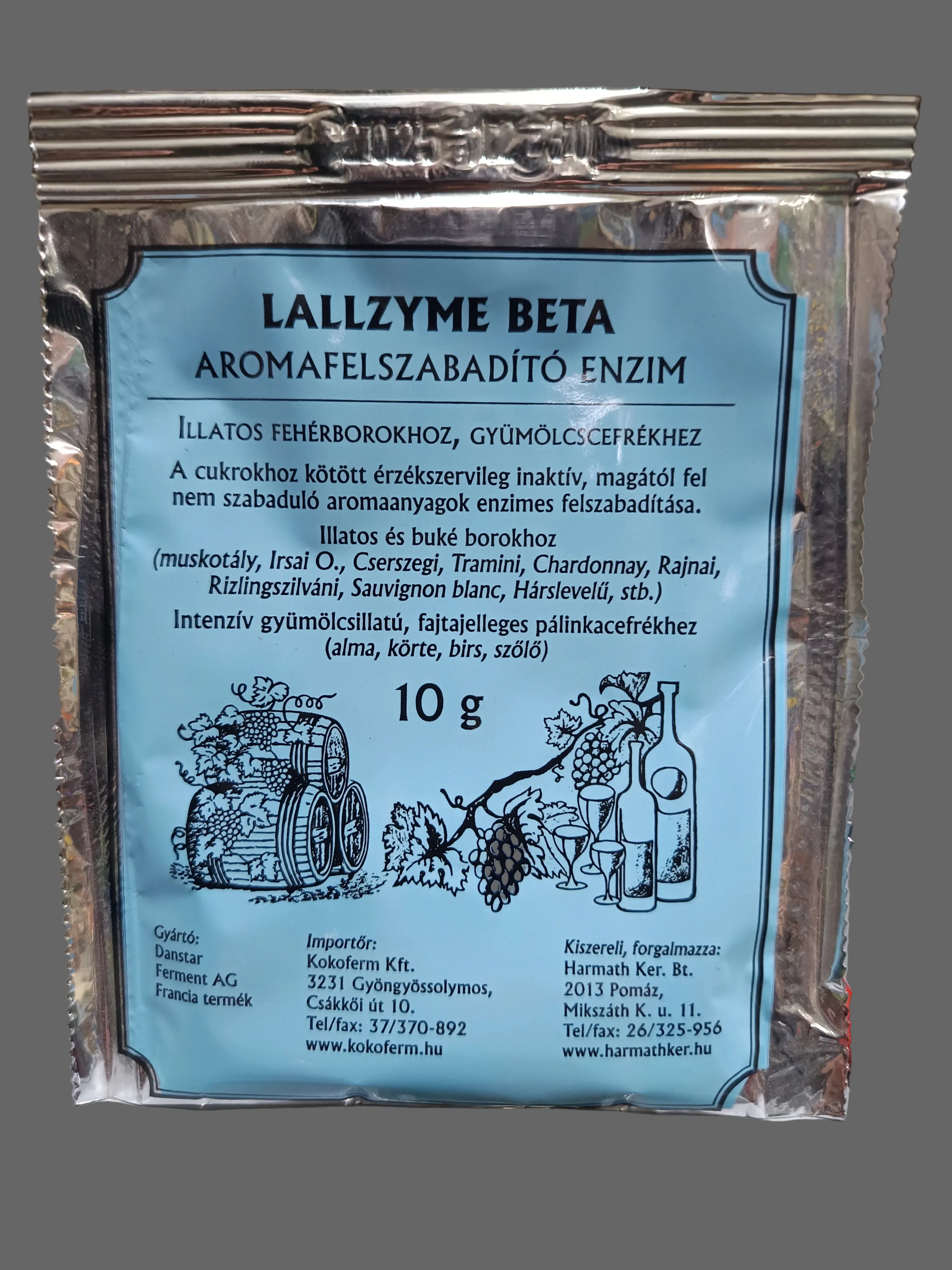 Lallzyme Béta Aromafelszabadító enzim 10g