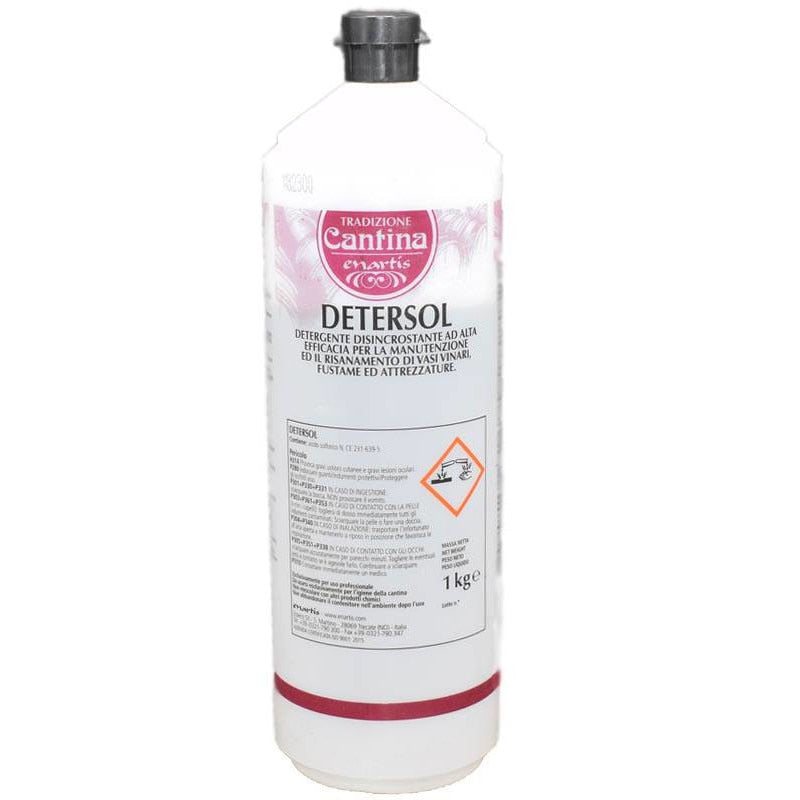 Savas mosószer borkészítéshez, Detersol, 1 kg