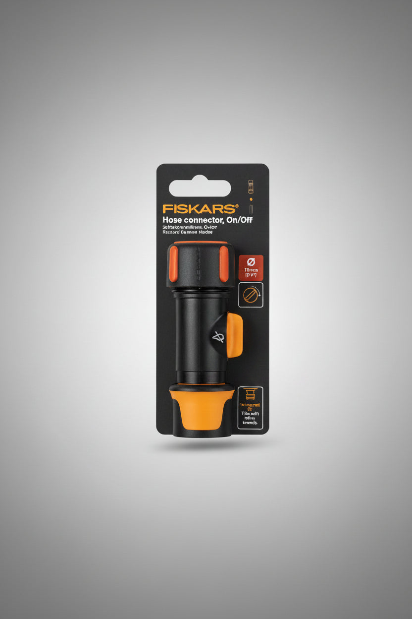 Tömlő csatlakoztató on/off 19 mm Fiskars