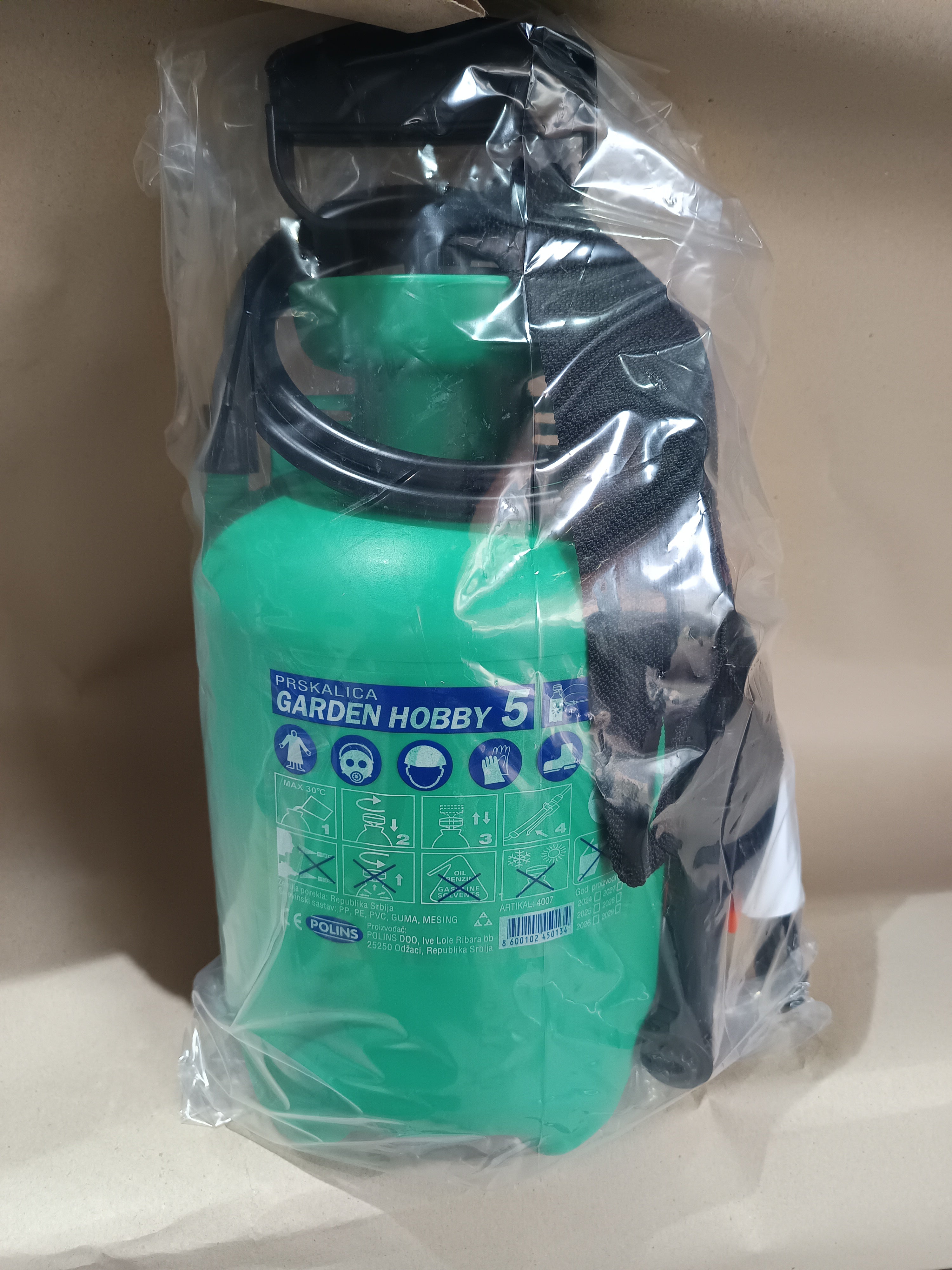 Garden hobby vállra helyezhető permetező 5L