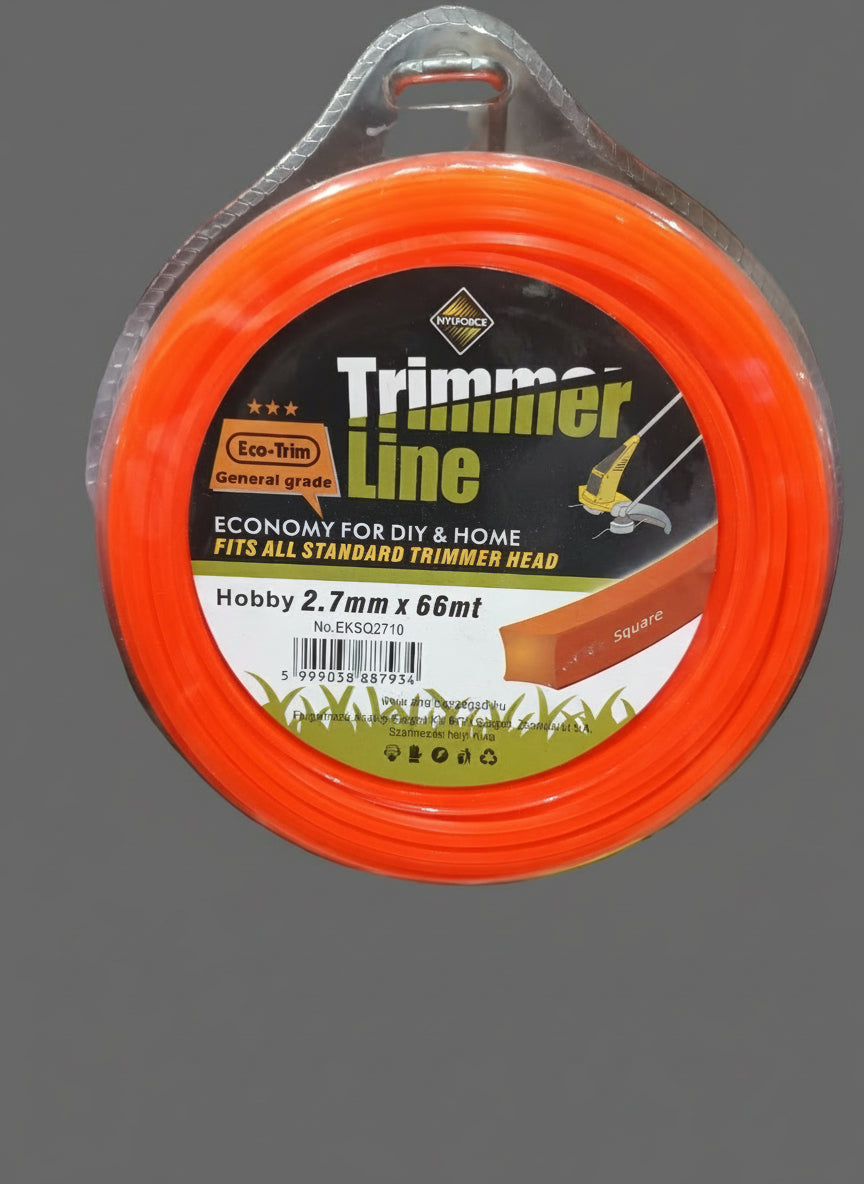 Damil Trimmer Line 2.7mm x 66mt, négyélű