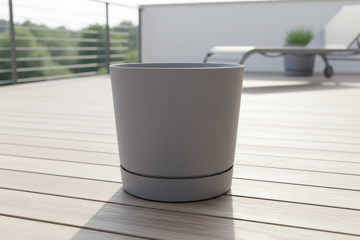 Cserép műanyag szürke 199x296 mm Prosperplast DPOP200